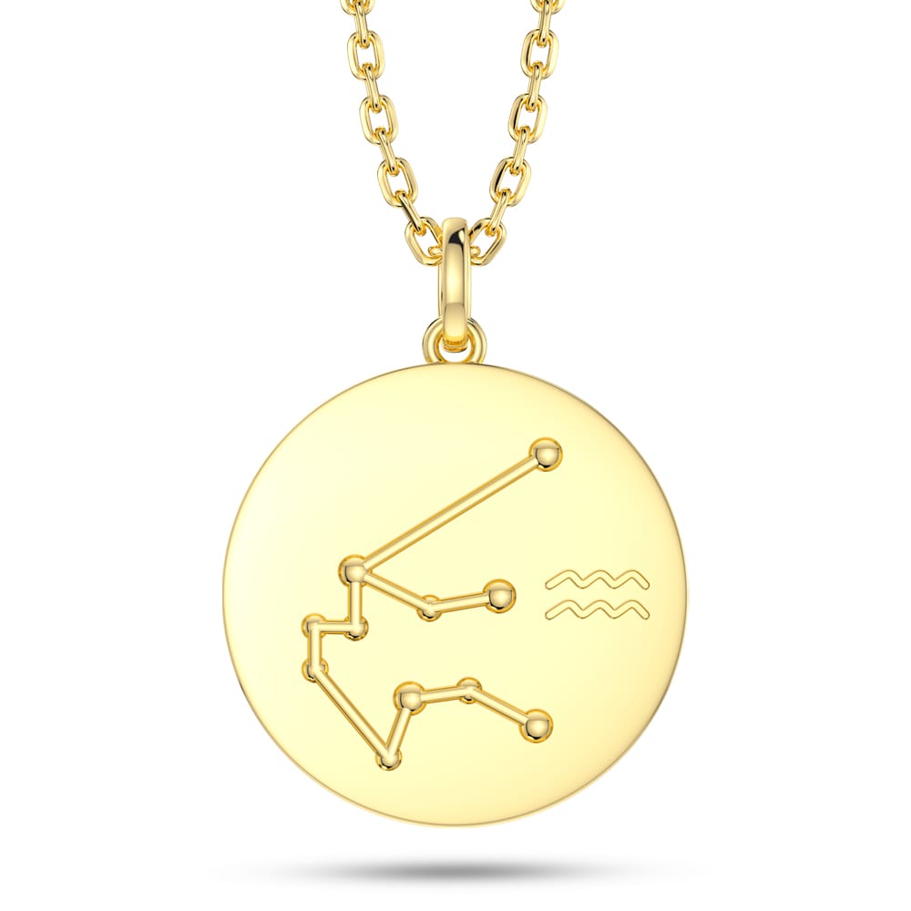 Aquarius Constellation Necklace