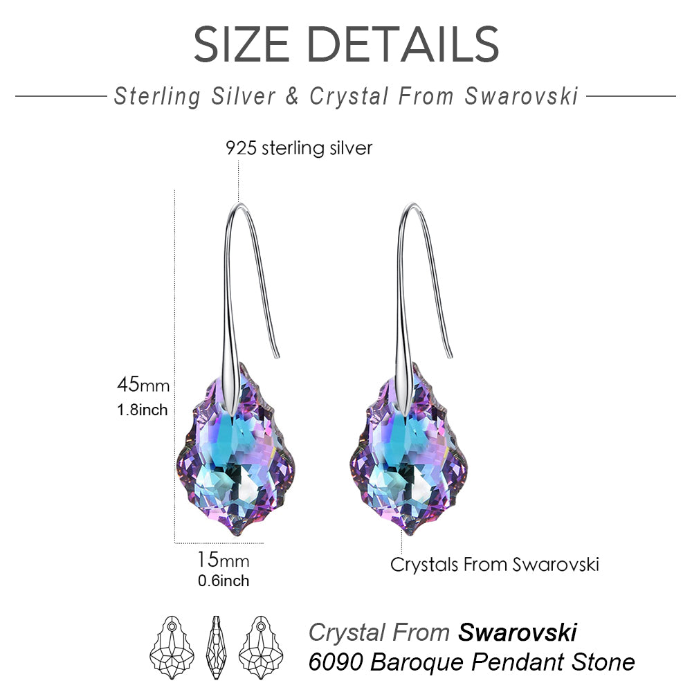 Swarovski Crystal Drop Earrings Jewelry
