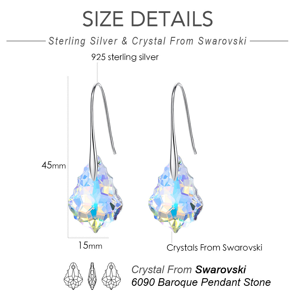 Swarovski Crystal Drop Earrings Jewelry
