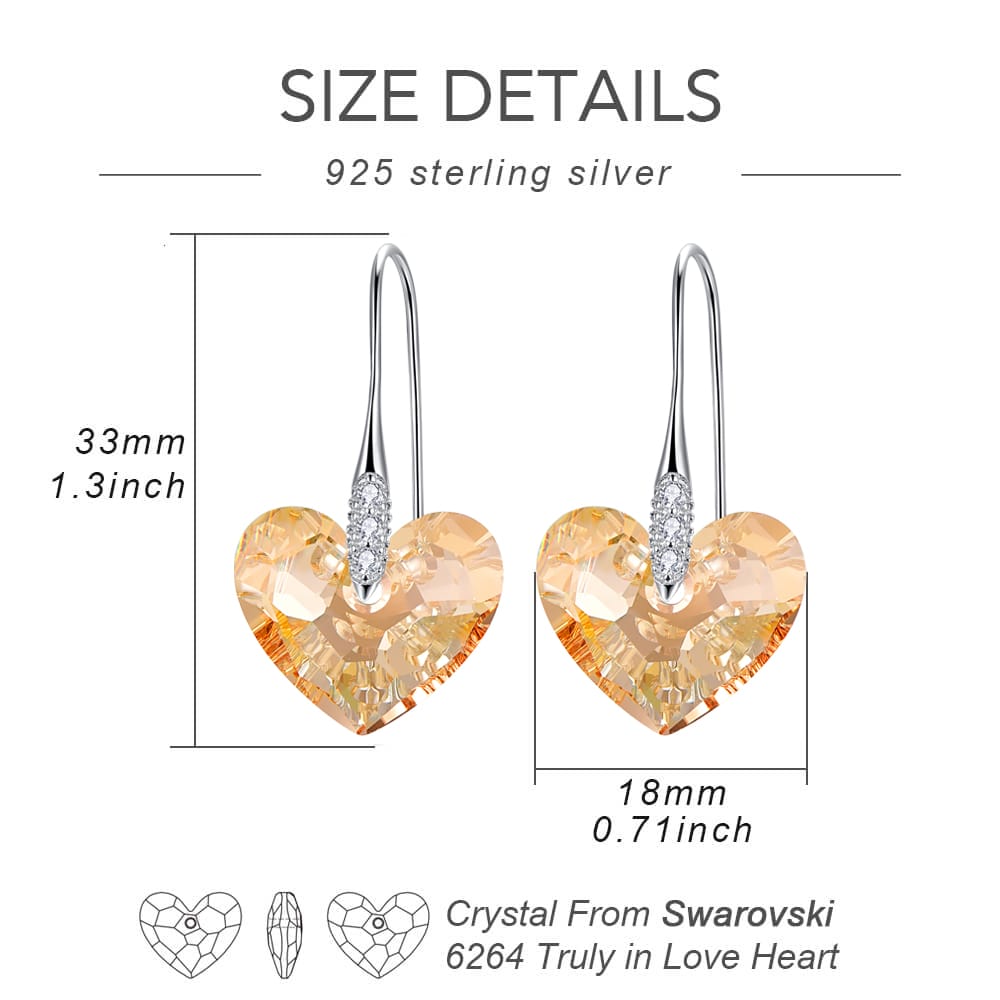 "Endless Love" Crystal Earrings