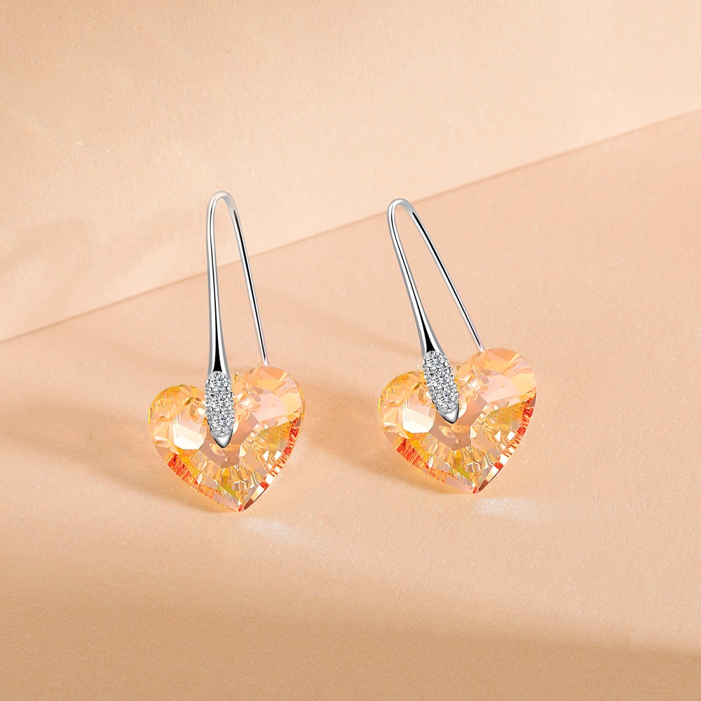 "Endless Love" Crystal Earrings