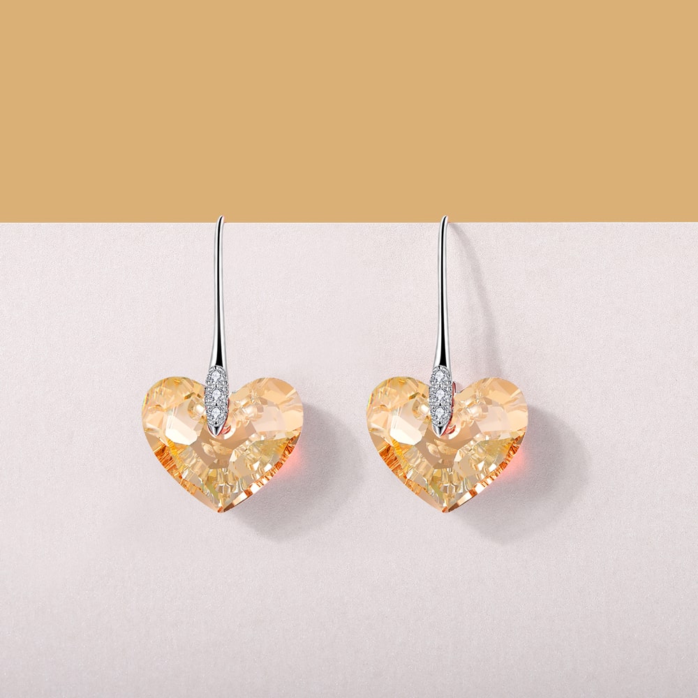 "Endless Love" Crystal Earrings