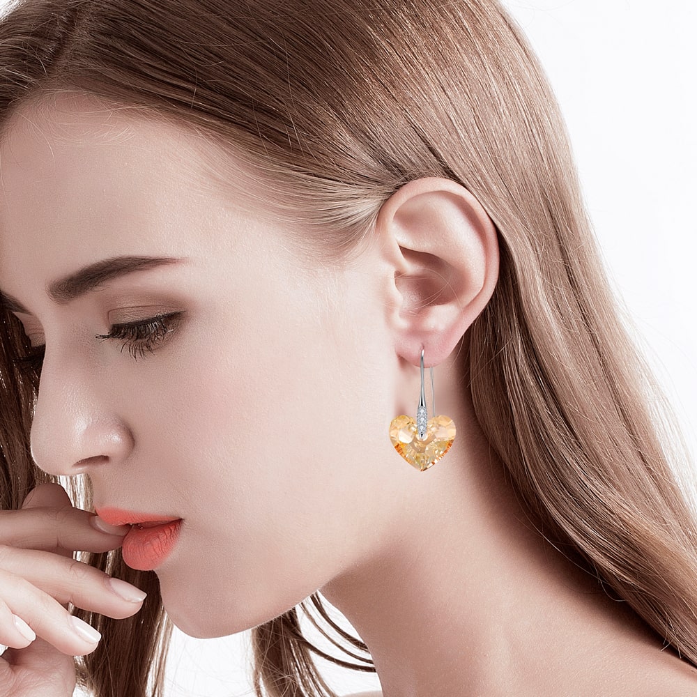 "Endless Love" Crystal Earrings