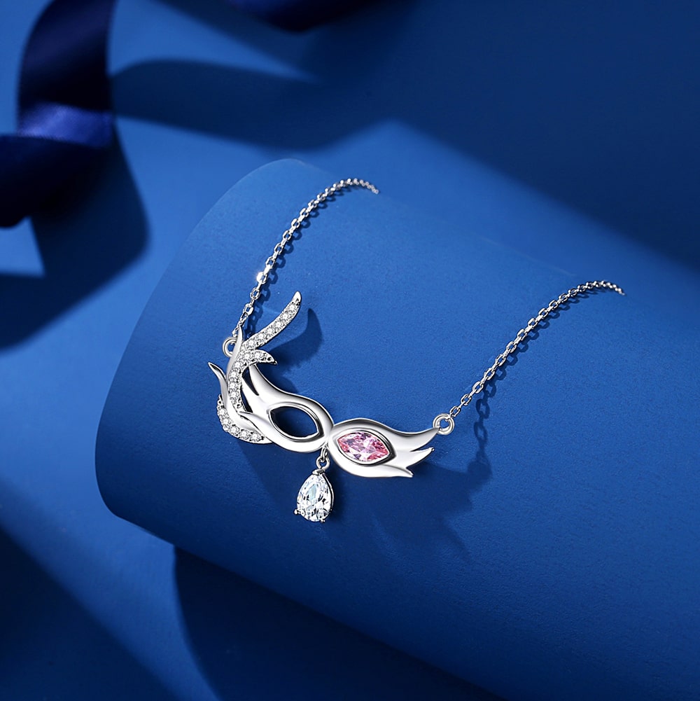 Mysterious Mask Necklace Jewelry