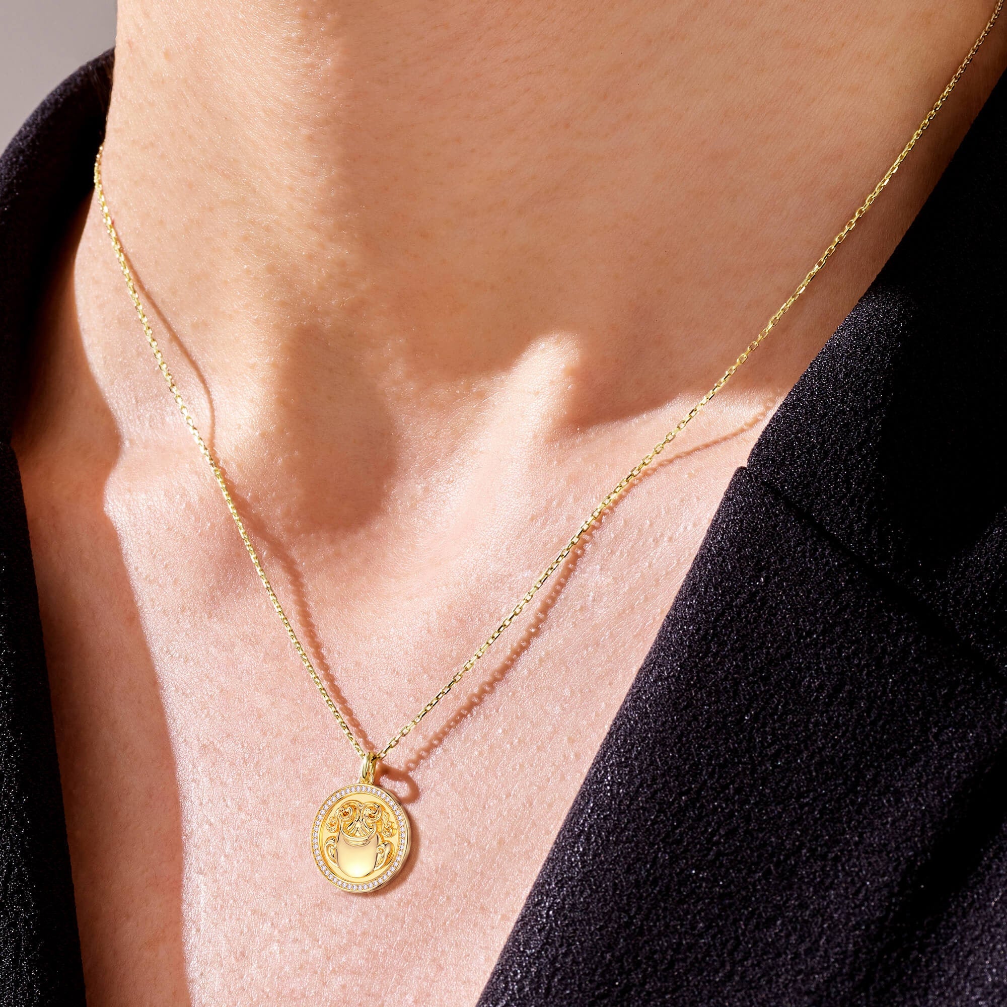 Aquarius Constellation Necklace