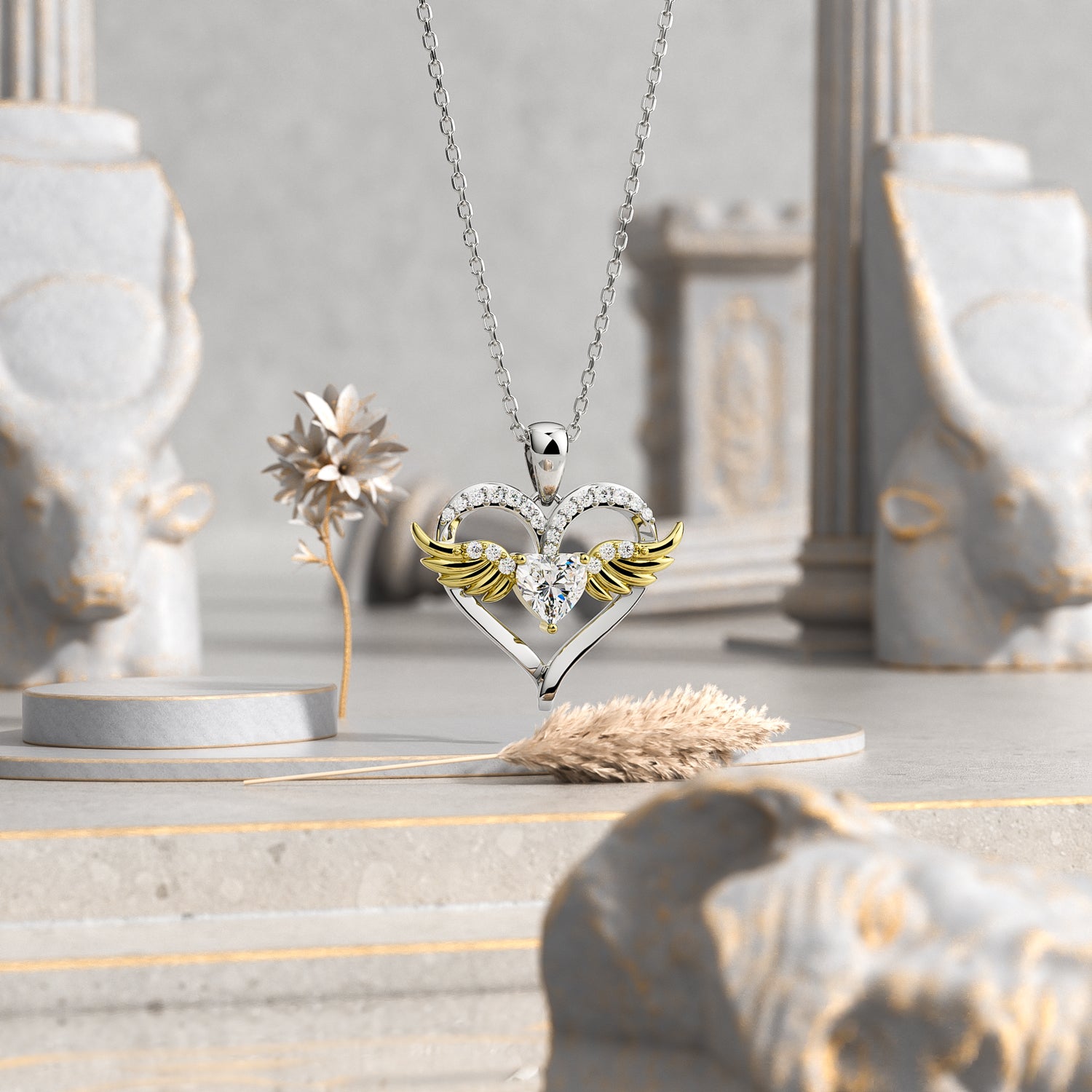 Angel Wings Love Necklace Gift