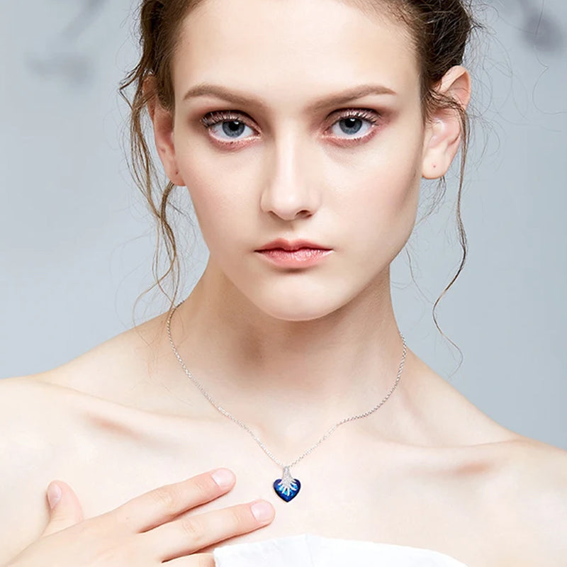 Brilliant Love Crystal Necklace Gift