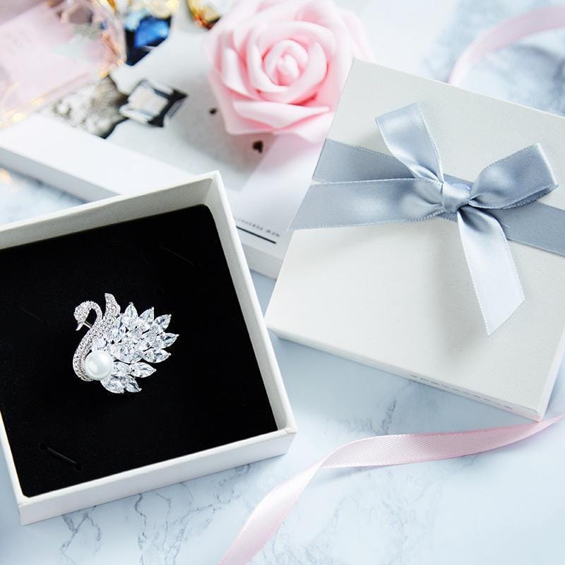Fashion Swan Brooch For Women Accessories Jewelry Gift - Brooches - Taanaa Jewelry