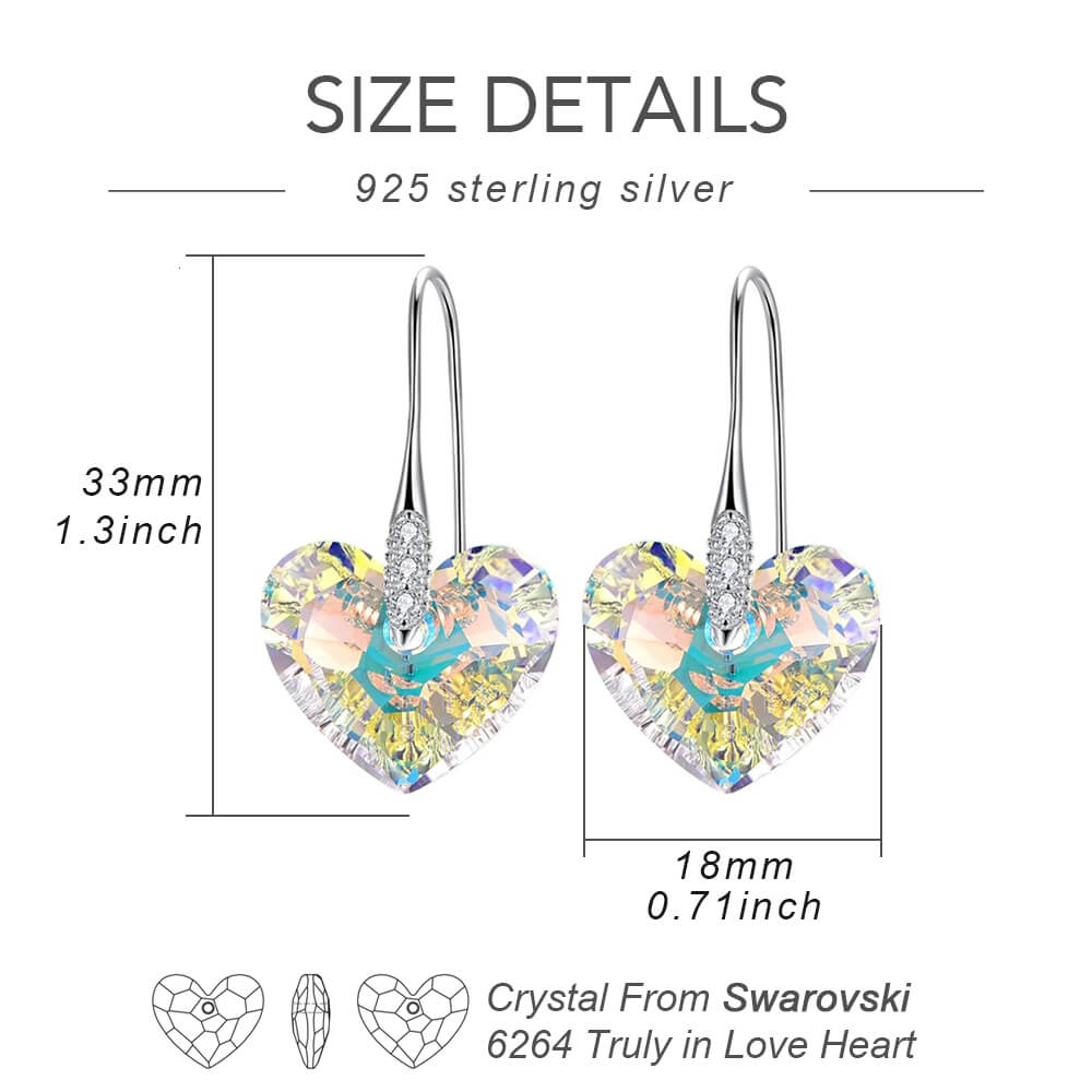 "Endless Love" Crystal Earrings