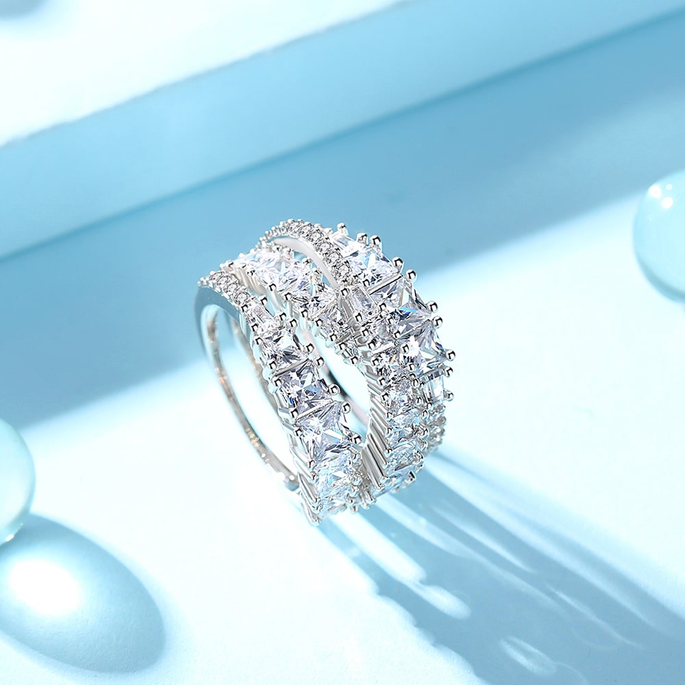 Luxury Helix Rings For Women Jewelry Gift - Rings - Taanaa Jewelry