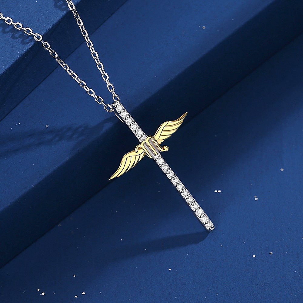 Constellation Zodiac Cross Necklace - Pendant Necklace - Taanaa Jewelry