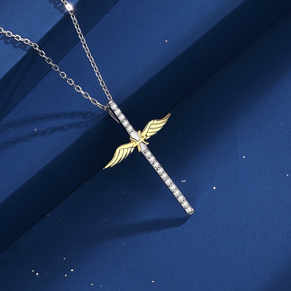 Constellation Zodiac Cross Necklace - Pendant Necklace - Taanaa Jewelry