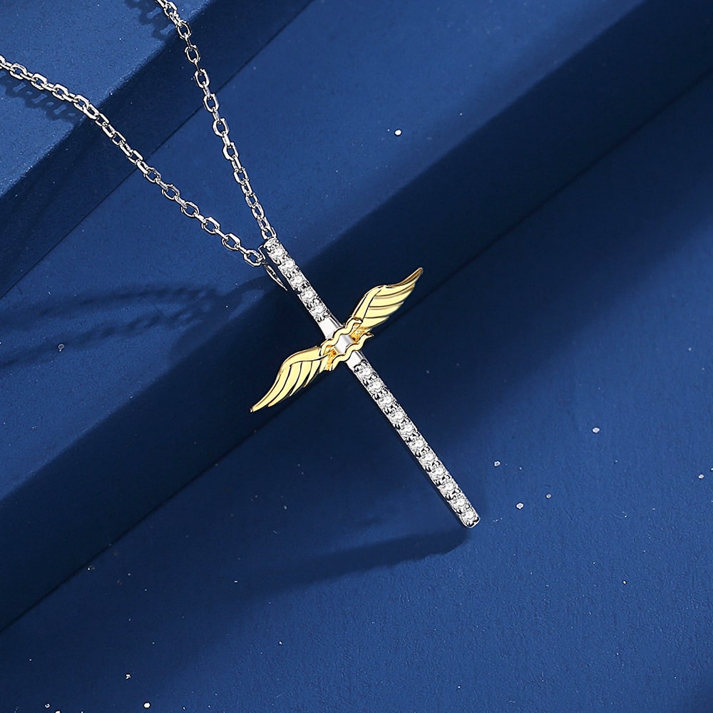 Constellation Zodiac Cross Necklace - Pendant Necklace - Taanaa Jewelry