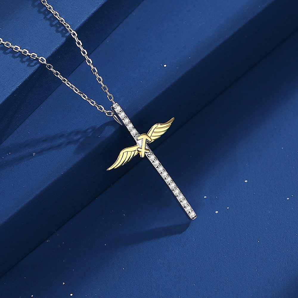 Constellation Zodiac Cross Necklace - Pendant Necklace - Taanaa Jewelry