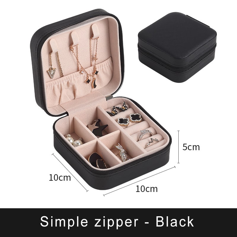 Pu Jewelry Organizer Display Travel Jewelry Case Boxes - Jewelry Box - Taanaa Jewelry