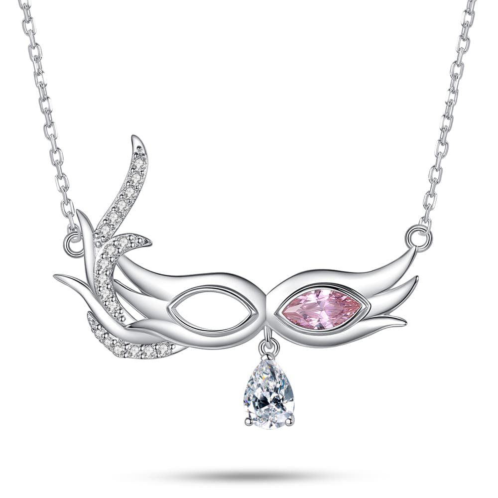 Mysterious Mask Necklace Jewelry