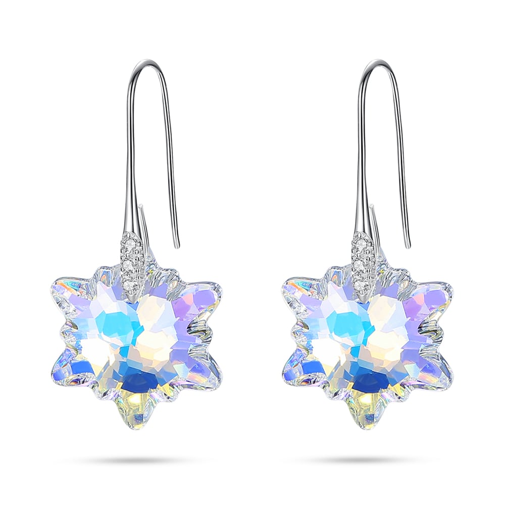 Edelweiss Crystal Earrings Jewelry