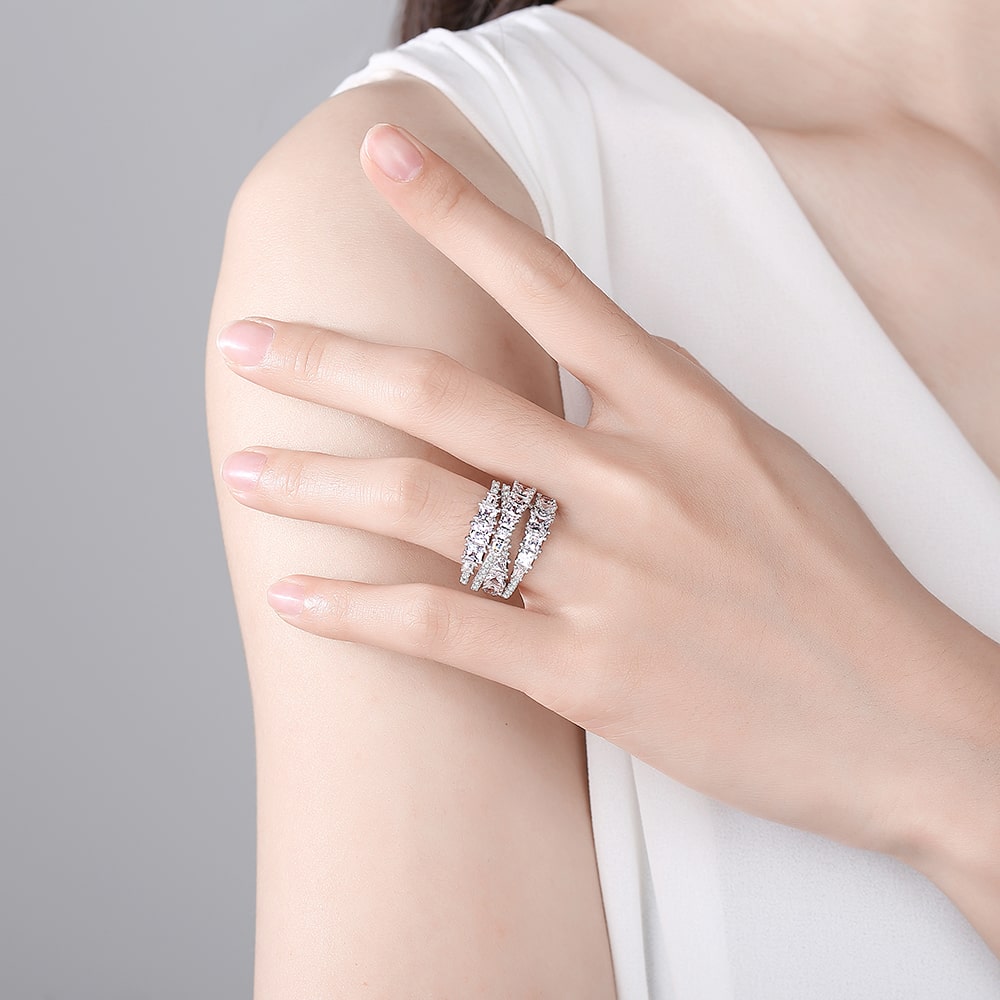 Luxury Helix Rings For Women Jewelry Gift - Rings - Taanaa Jewelry