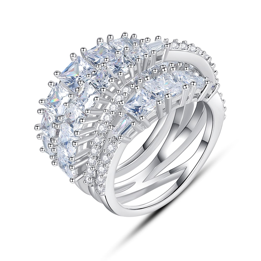 Luxury Helix Rings For Women Jewelry Gift - Rings - Taanaa Jewelry